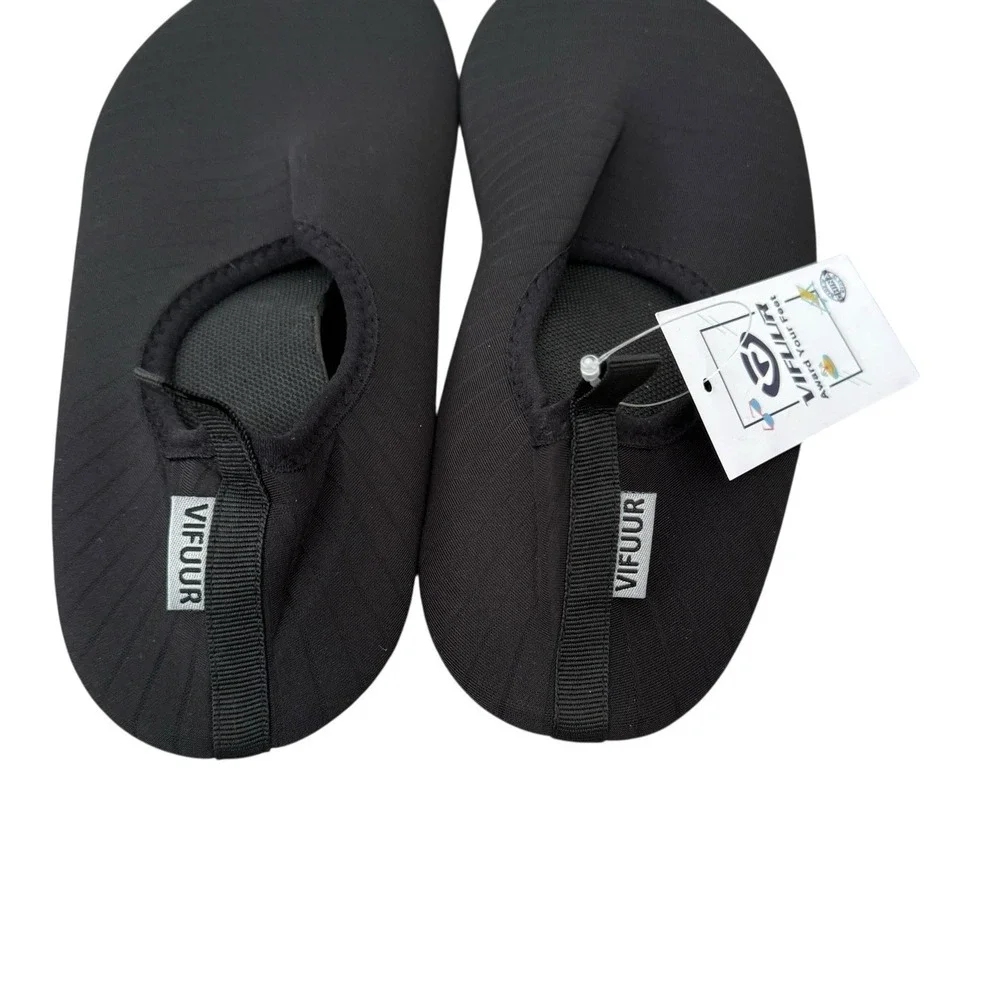 VIFUUR Water Shoes Barefoot Quick-Dry Aqua Yoga Socks Slip-on for Men 44/45